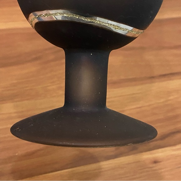 Vintage Hand Blown Mercury Glass Matte Bronze 14” Christmas Tree Topper Finial - Picture 10 of 12